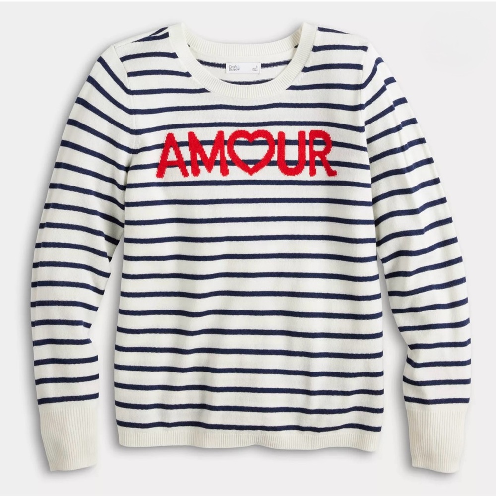 Valentine’s Day “love” Sweater